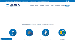 Desktop Screenshot of merisio.com.br